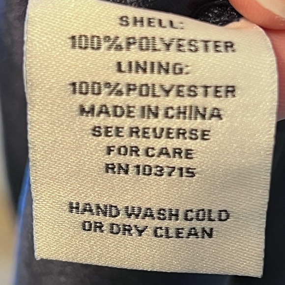 Beautiful flowy Navy gown by Nanette. NWT size 6 - Picture 10 of 12